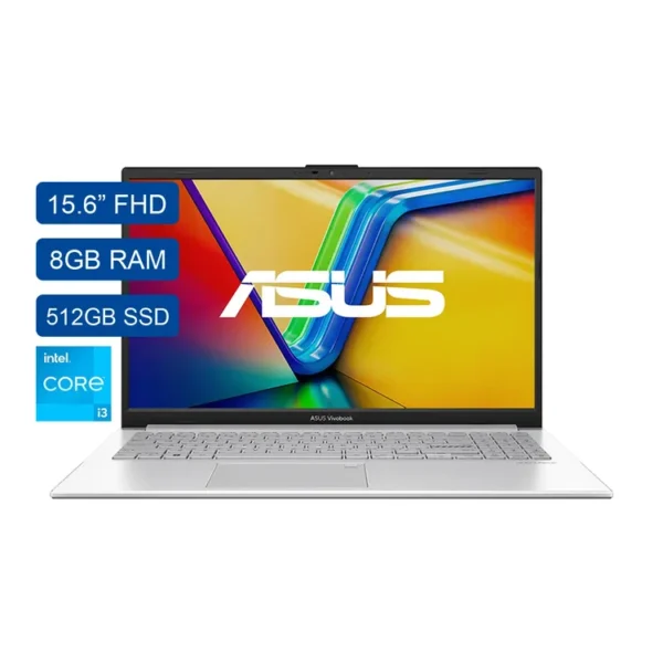 ASUS Vivobook Go 15.6" Pulgadas E1504GA - Intel Core i3 - RAM 8GB - Disco SSD 512 GB SSD - Imagen 4