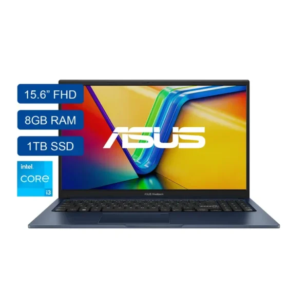 ASUS Vivobook 15.6" Pulgadas X1504ZA - Intel Core i3 - RAM 8GB - Disco SSD 1 TB SSD - Imagen 3