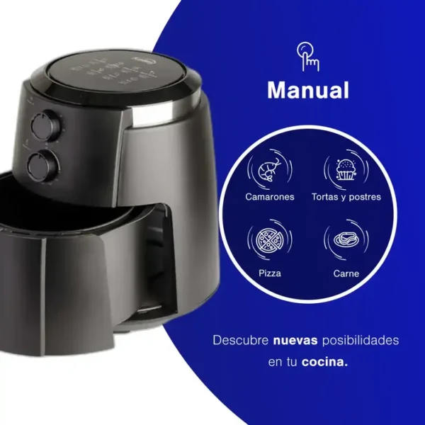 Freidora de Aire KALLEY 3.5Litros K-MAF35 - Imagen 4