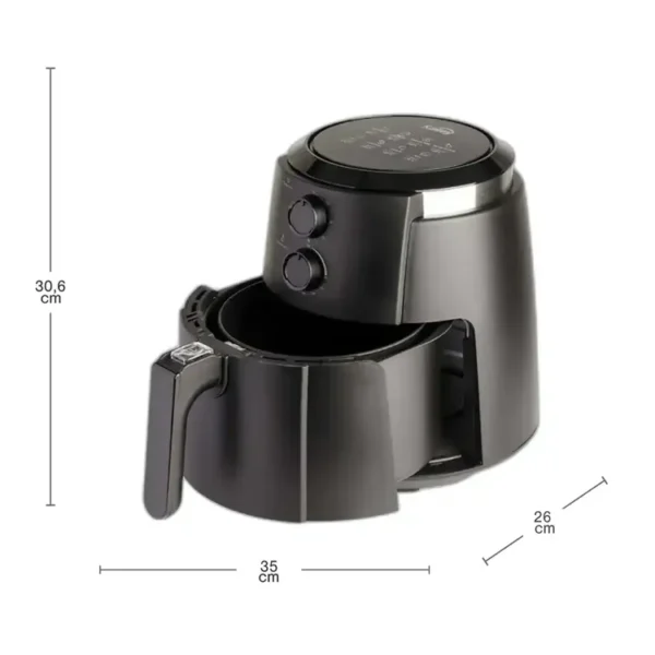 Freidora de Aire KALLEY 3.5Litros K-MAF35 - Imagen 2