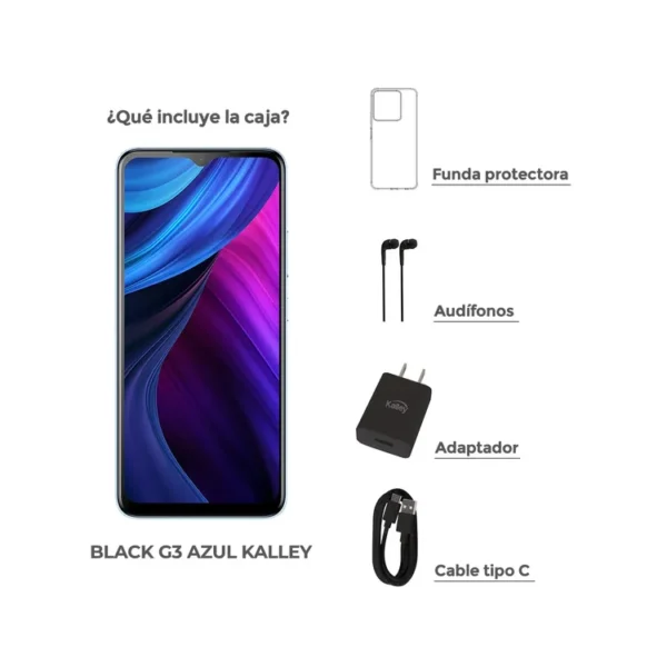 KALLEY Black G3 128GB 4G - Imagen 2