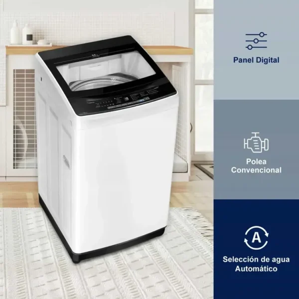 Lavadora ELECTROLUX Carga Superior 9.5 Kilos EWIW95F6USVW - Imagen 4