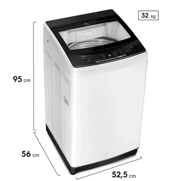 Lavadora ELECTROLUX Carga Superior 9.5 Kilos EWIW95F6USVW - Imagen 2