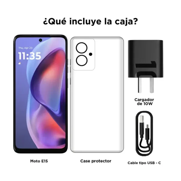 MOTOROLA E15 64GB 4G - Imagen 2