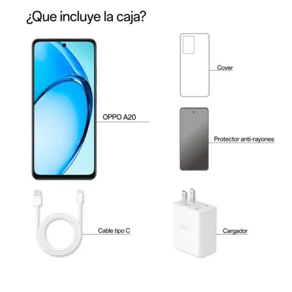 OPPO A20 128GB 4G - Imagen 2