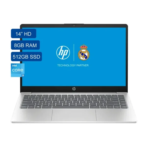HP 14" Pulgadas EP0027la - Intel Core i3 - RAM 8GB - Disco SSD 512 GB - Imagen 3