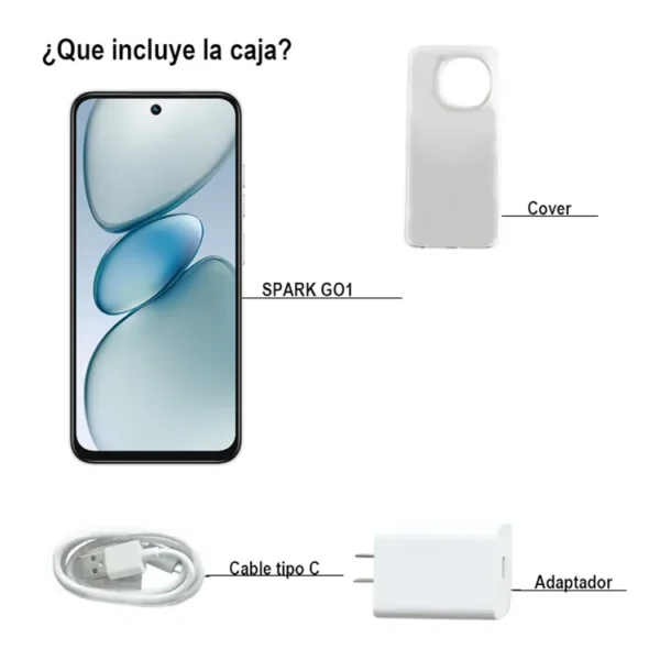 TECNO Spark Go1 128GB 4G - Imagen 2